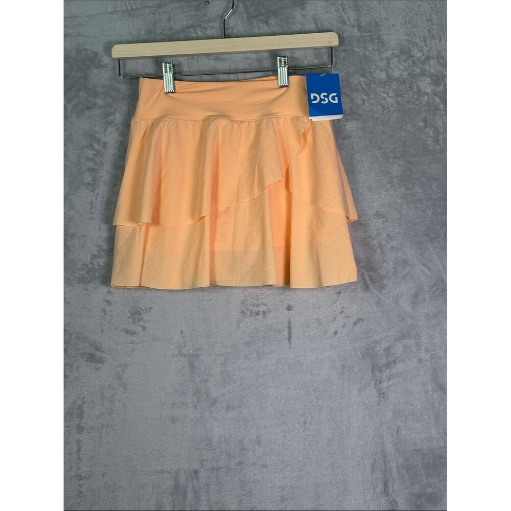 NWT New DSG Coral Performance Mid-Rise Skort Size Girls Medium 10-12